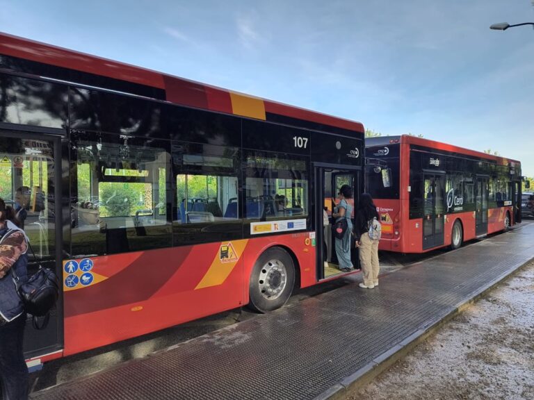 Sube el número de viajeros en transporte urbano por autobús en febrero en Castilla-La Mancha