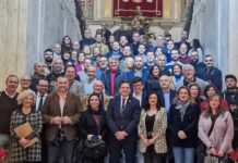 Valverde sugiere a la prensa provincial en el encuentro navideño que refleje también «las cosas positivas de los pueblos»