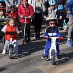 Manzanares celebró sobre ruedas el 46º aniversario de la Constitución