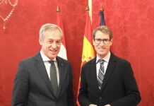 Eurocaja Rural traslada al presidente de La Rioja su compromiso y vocación de servicio con la región