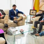 El presidente de la Diputación, Miguel Ángel Valverde, se reúne con el COIIM Ciudad Real para sentar las bases de futuras colaboraciones