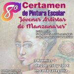 El certamen de pintura escolar ‘Jóvenes artistas de Manzanares’ llega a su octava edición