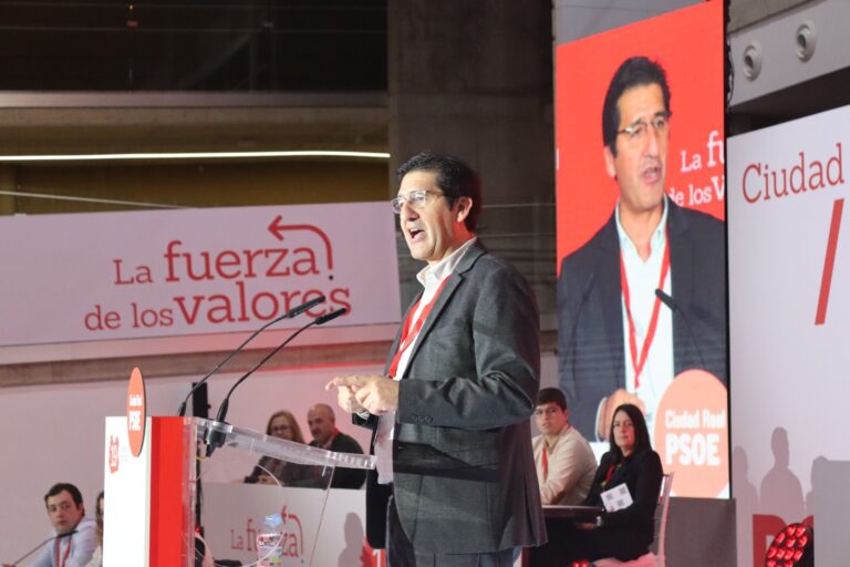 Caballero revalida Secretaria General de PSOE Ciudad Real comprometiéndose a trabajar por mejorar la vida de ciudadanos