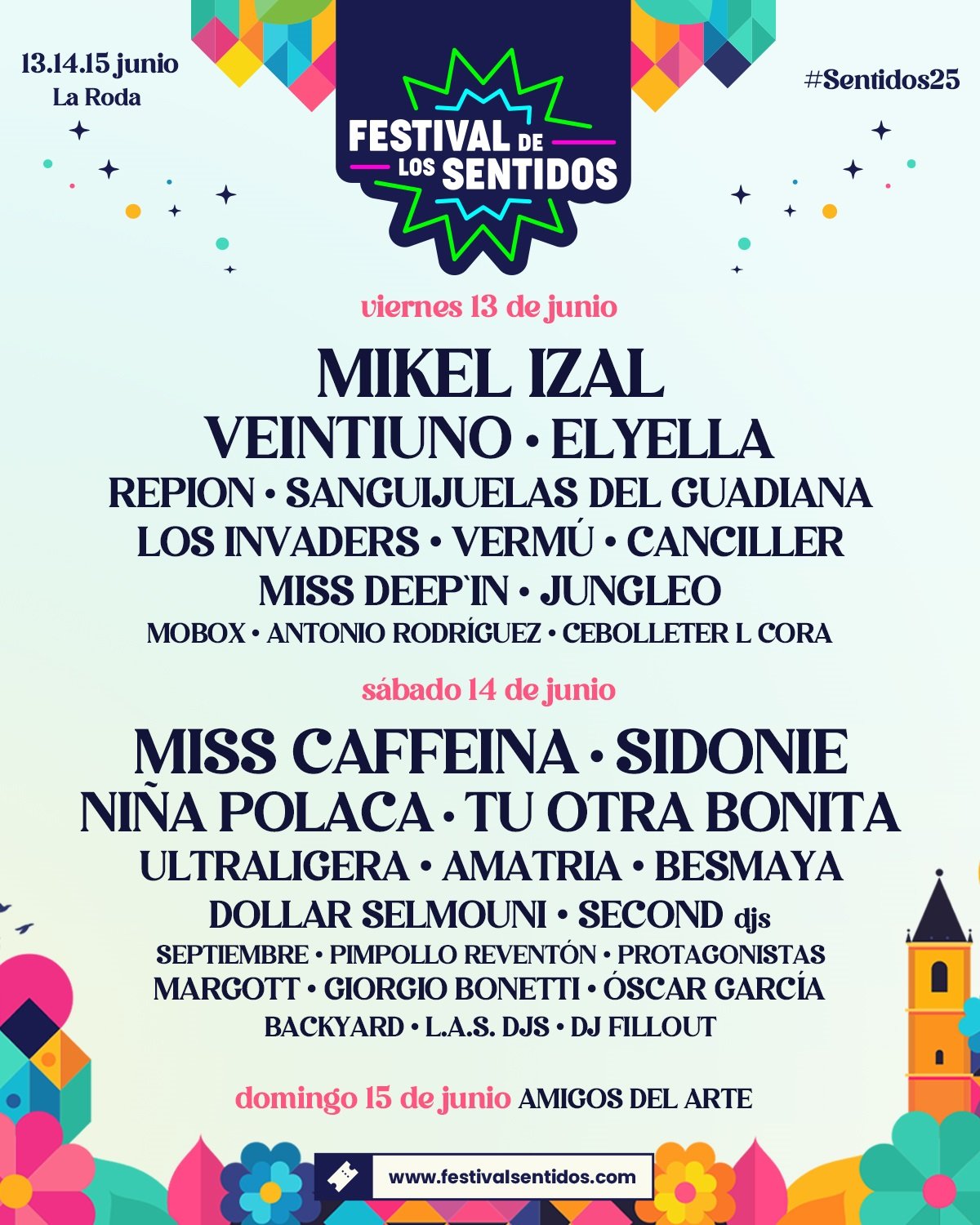 Mikel Izal lidera el cartel del viernes del Festival de los Sentidos de La Roda y Miss Caffeina y Sidonie el del sábado