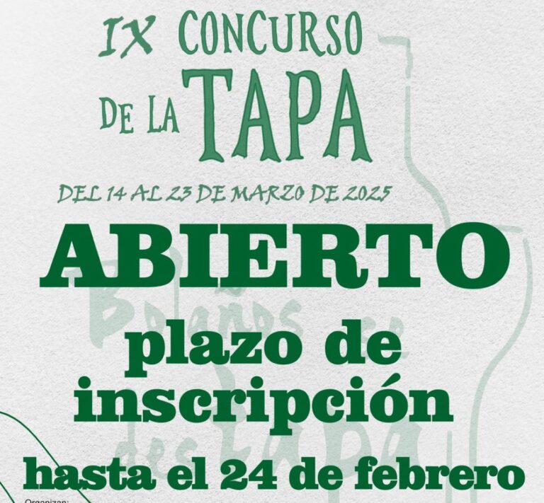 Vuelve a Bolaños el Concurso de la Tapa «Bolaños de destapa», con su novena edición