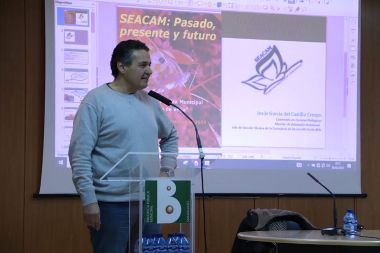 SEACAM y SOCEME presentan el proyecto ‘Butterfly Monitoring Scheme’ en Manzanares