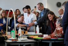 Los Reyes Felipe y Letizia visitan el Hospital de Parapléjicos de Toledo