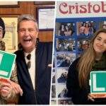 Los cantantes Quevedo y Lola Índigo aprueban el carné de conducir en Cuenca