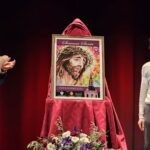 Una ilustración digital del Cristo de la Veracruz anuncia la Semana Santa de Manzanares