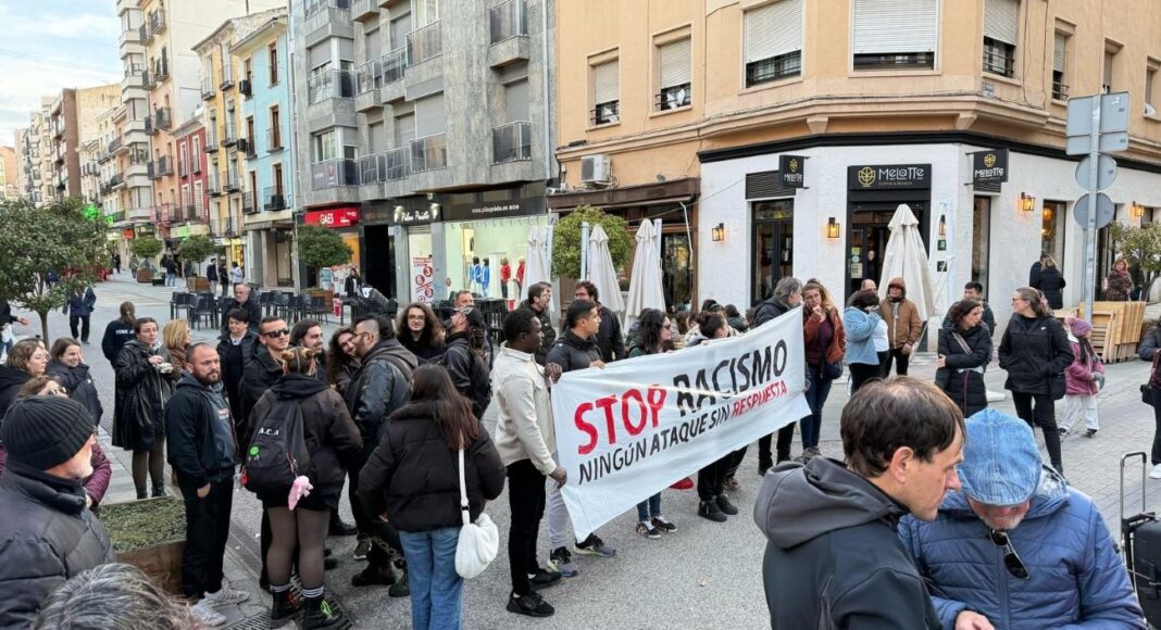 Huelga antiracista en Cuenca