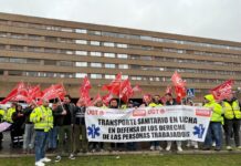 Comienzan los paros para protestar por las condiciones laborales del transporte sanitario en C-LM