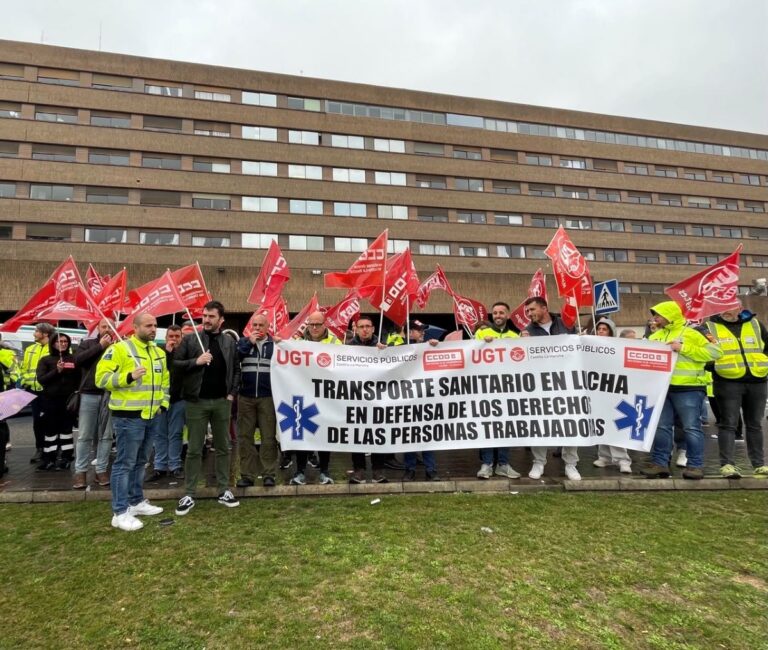 Comienzan los paros para protestar por las condiciones laborales del transporte sanitario en C-LM