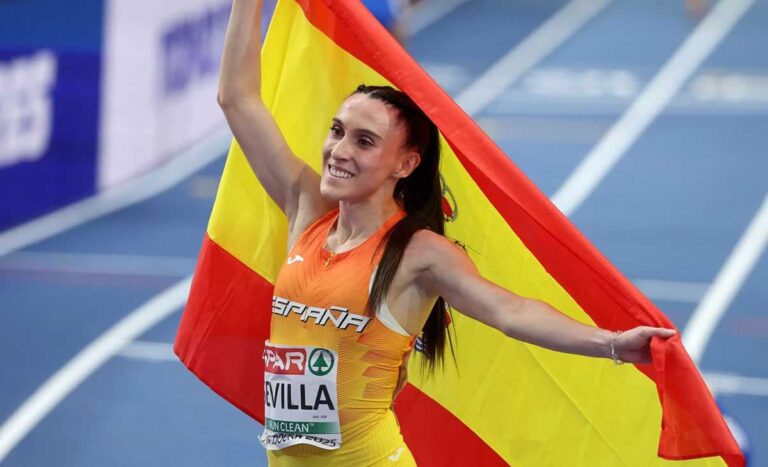 La solanera Paula Sevilla, bronce europeo en 400 metros