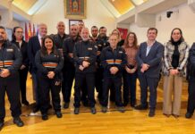 Ciudad Real homenajea a los voluntarios de Protección Civil que viajaron a Valencia para ayudar en la DANA