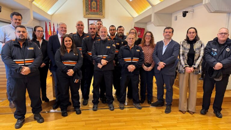 Ciudad Real homenajea a los voluntarios de Protección Civil que viajaron a Valencia para ayudar en la DANA