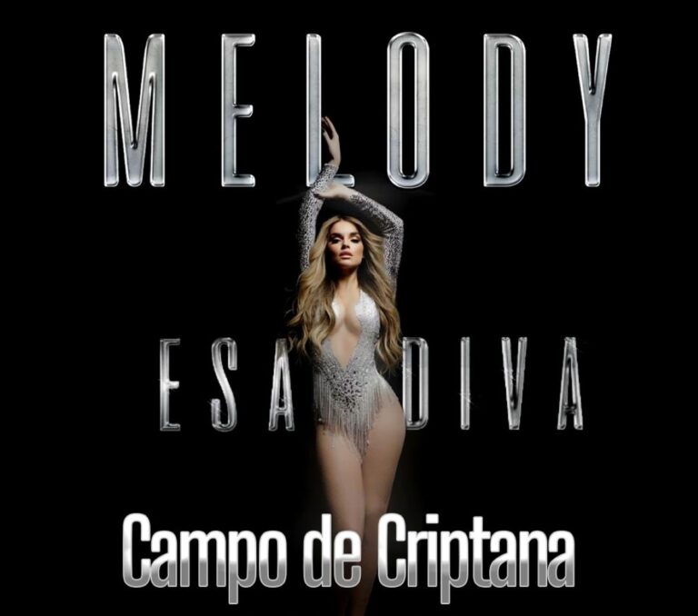 Melody actuará este verano en las Fiestas de Campo de Criptana