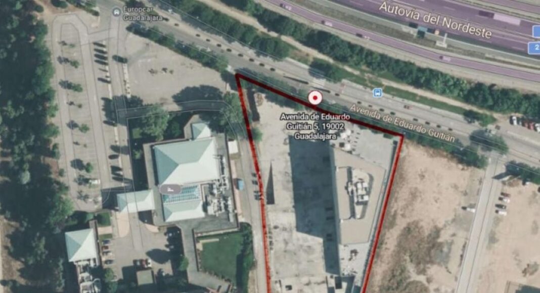 obras nuevo hotel en Guadalajara