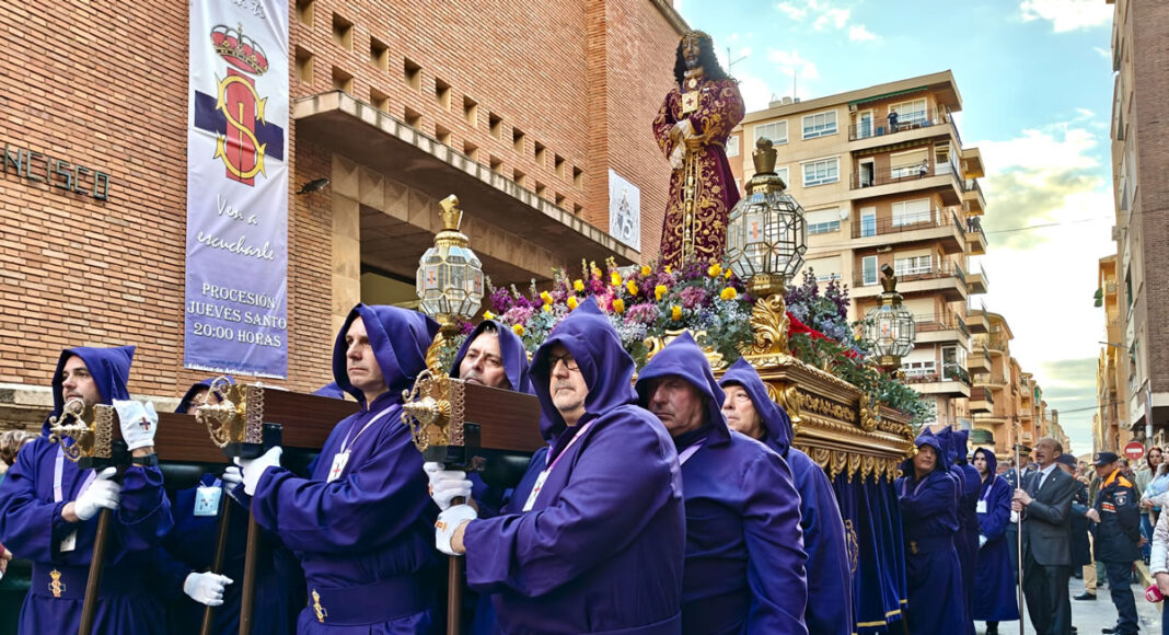Procesión del Encuentro en Albacete