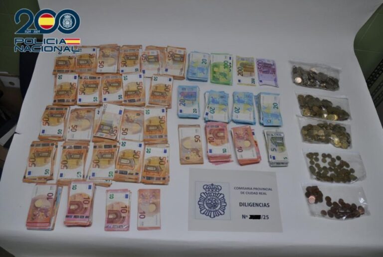 Detenido en Ciudad Real un empleado por robar la caja fuerte de donde trabajaba