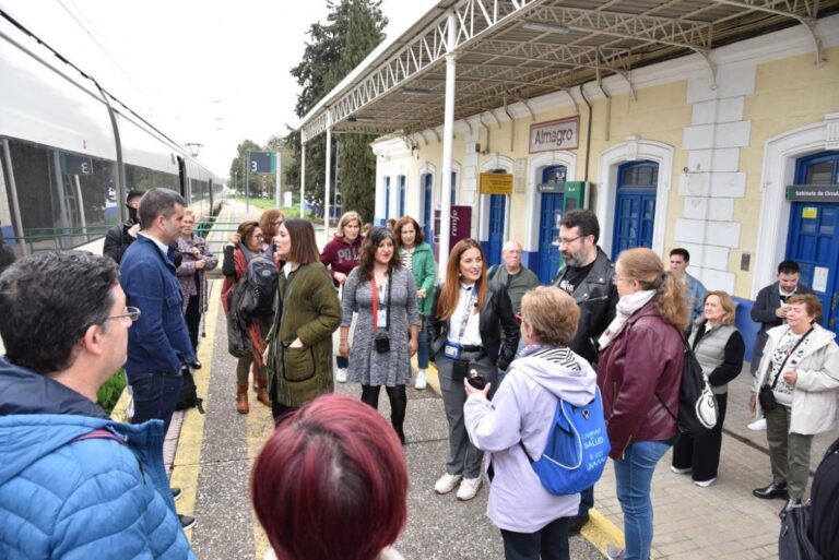 Los trenes turísticos arrancan en Almagro la primera de las 18 rutas que realizarán este año por toda C-LM