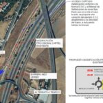 Cambios este lunes en el tráfico en la salida 2 de la A-43 hacia el centro de Ciudad Real por obras
