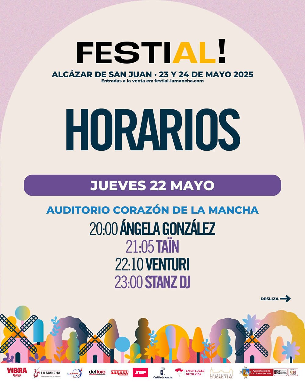 Ya se conocen los horarios de FESTIAL! 2025, el gran festival de música y gastronomía
