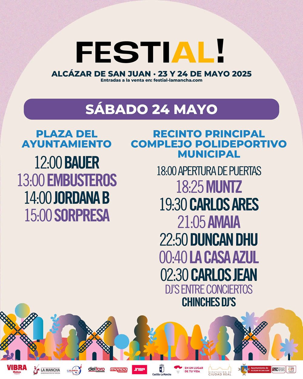 Ya se conocen los horarios de FESTIAL! 2025, el gran festival de música y gastronomía