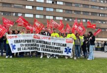 UGT y CCOO critican a la dirección del Sescam por «lavarse las manos» en el conflicto laboral de las ambulancias