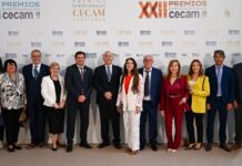 El presidente de la Diputación pone de manifiesto en la entrega de premios de CECAM el papel clave de los empresarios en el desarrollo económico de la provincia