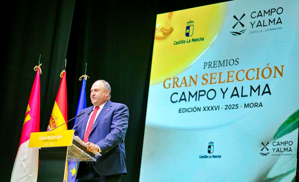 Castilla-La Mancha reconoce sus mejores alimentos de calidad en la entrega de los Premios Gran Selección Campo y Alma