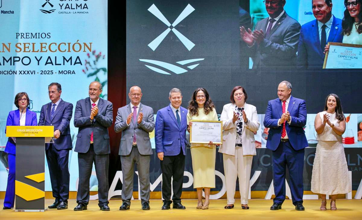 Castilla-La Mancha reconoce sus mejores alimentos de calidad en la entrega de los Premios Gran Selección Campo y Alma