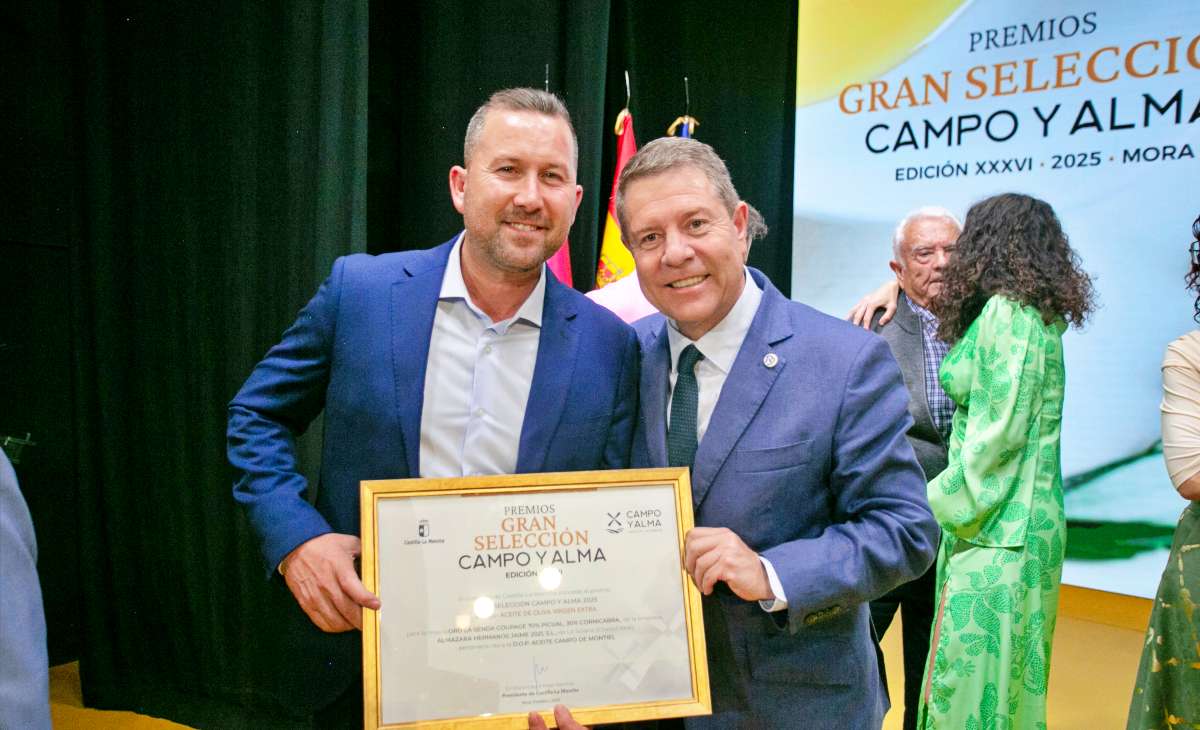 Castilla-La Mancha reconoce sus mejores alimentos de calidad en la entrega de los Premios Gran Selección Campo y Alma