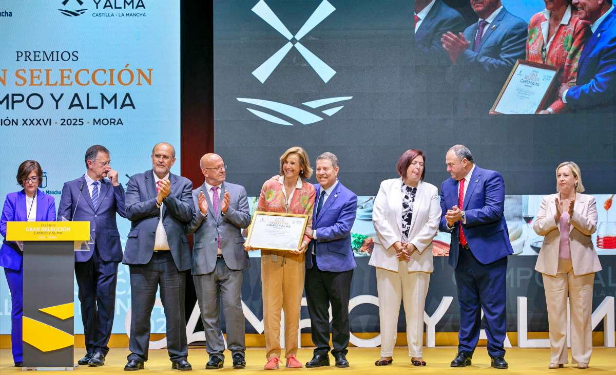 Castilla-La Mancha reconoce sus mejores alimentos de calidad en la entrega de los Premios Gran Selección Campo y Alma