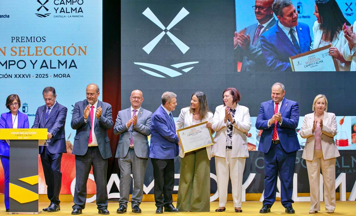 Castilla-La Mancha reconoce sus mejores alimentos de calidad en la entrega de los Premios Gran Selección Campo y Alma