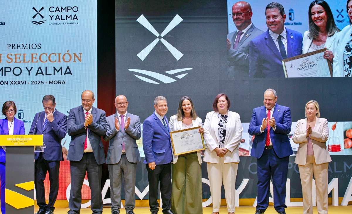 Castilla-La Mancha reconoce sus mejores alimentos de calidad en la entrega de los Premios Gran Selección Campo y Alma