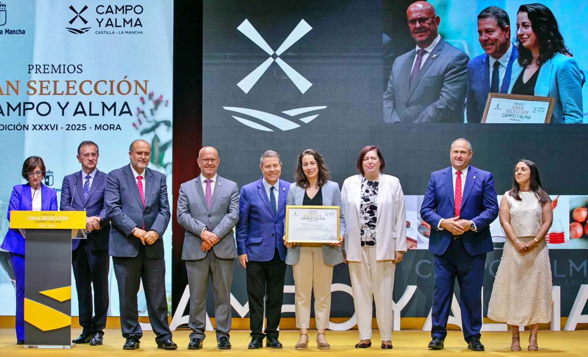Castilla-La Mancha reconoce sus mejores alimentos de calidad en la entrega de los Premios Gran Selección Campo y Alma