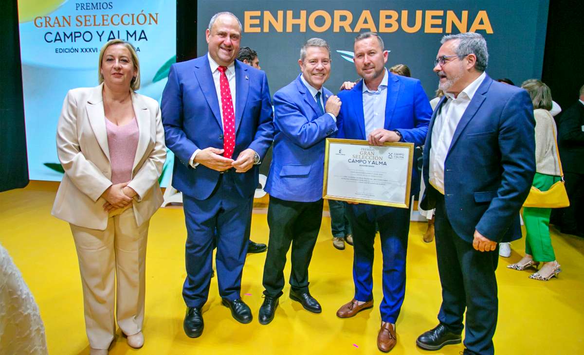 Castilla-La Mancha reconoce sus mejores alimentos de calidad en la entrega de los Premios Gran Selección Campo y Alma