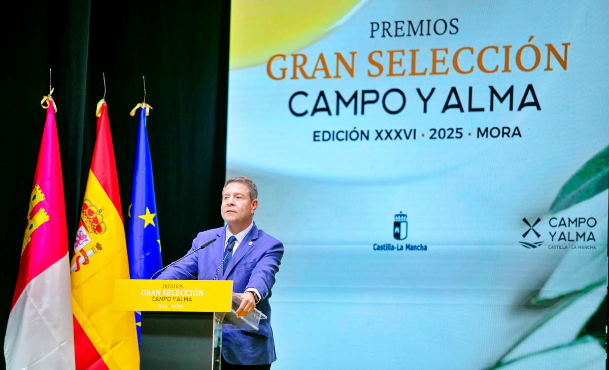 Castilla-La Mancha reconoce sus mejores alimentos de calidad en la entrega de los Premios Gran Selección Campo y Alma