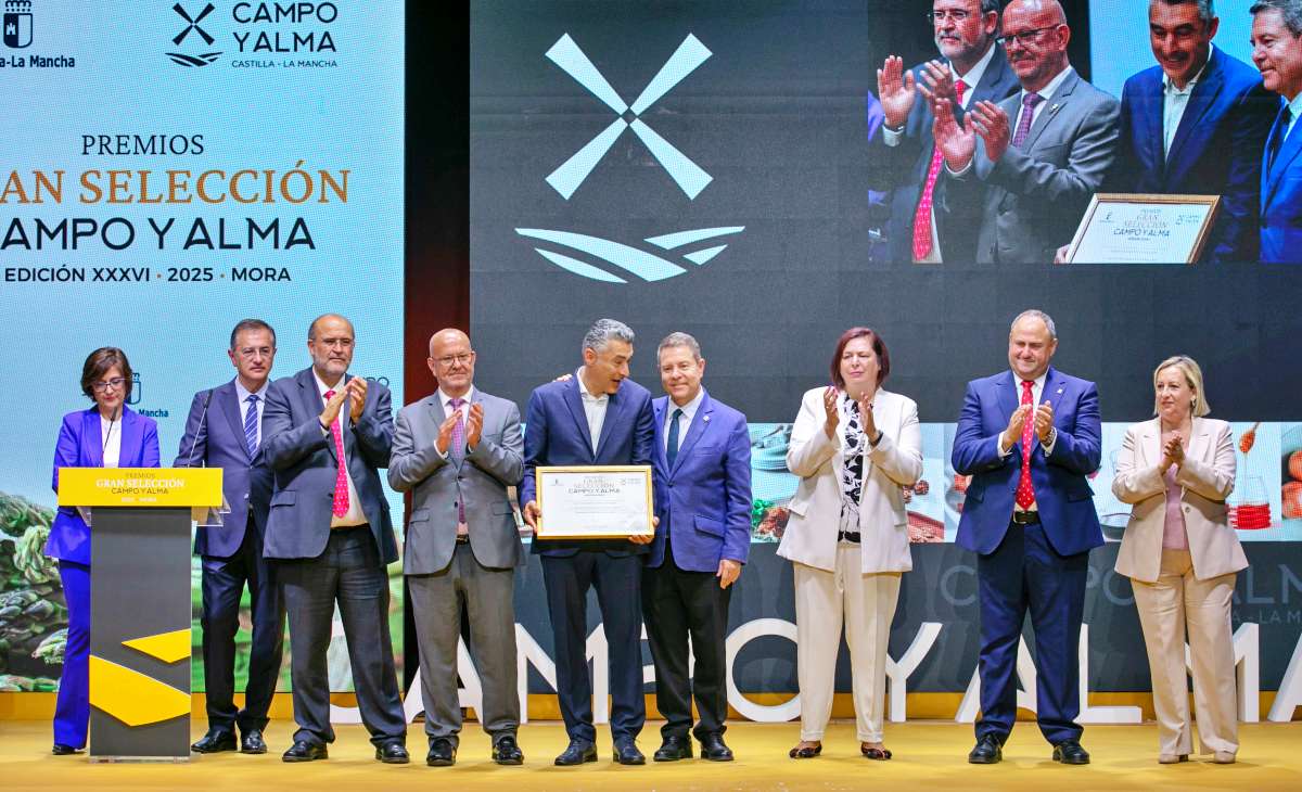 Castilla-La Mancha reconoce sus mejores alimentos de calidad en la entrega de los Premios Gran Selección Campo y Alma