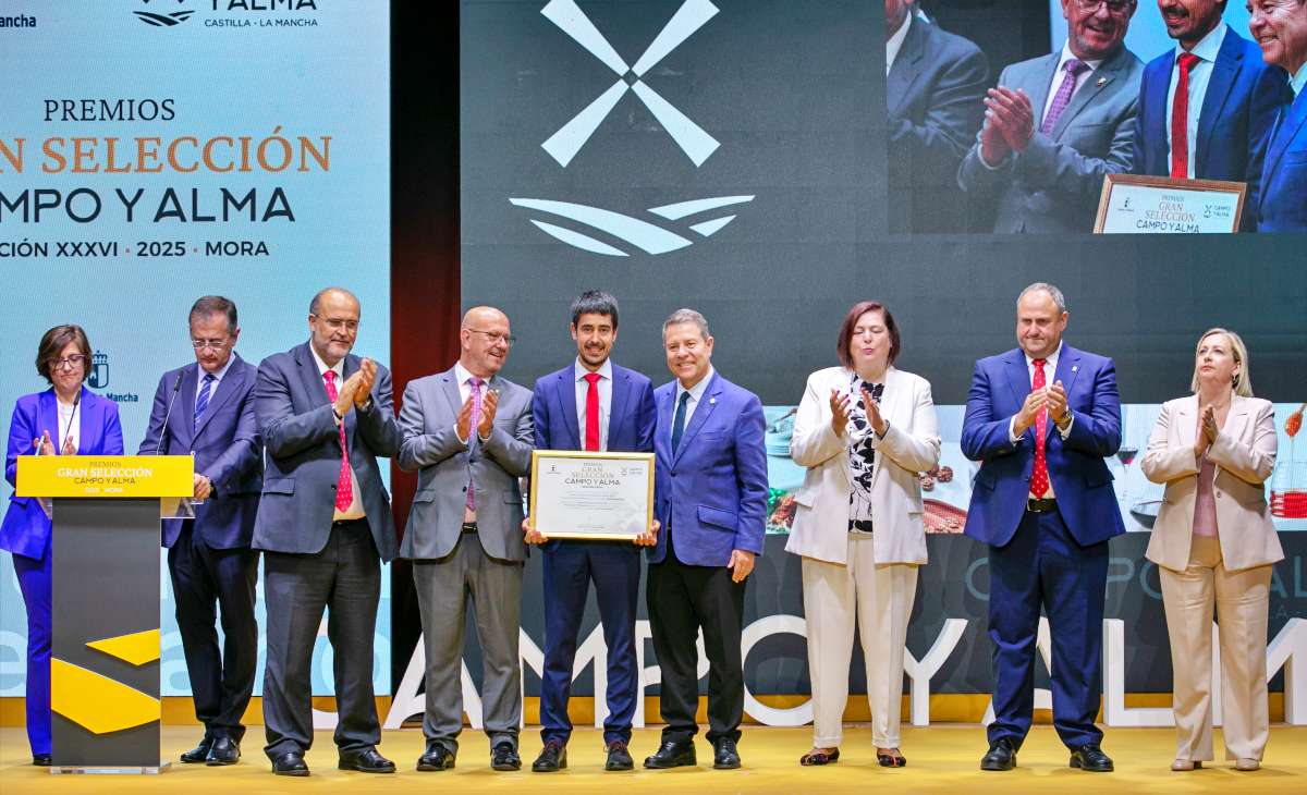 Castilla-La Mancha reconoce sus mejores alimentos de calidad en la entrega de los Premios Gran Selección Campo y Alma