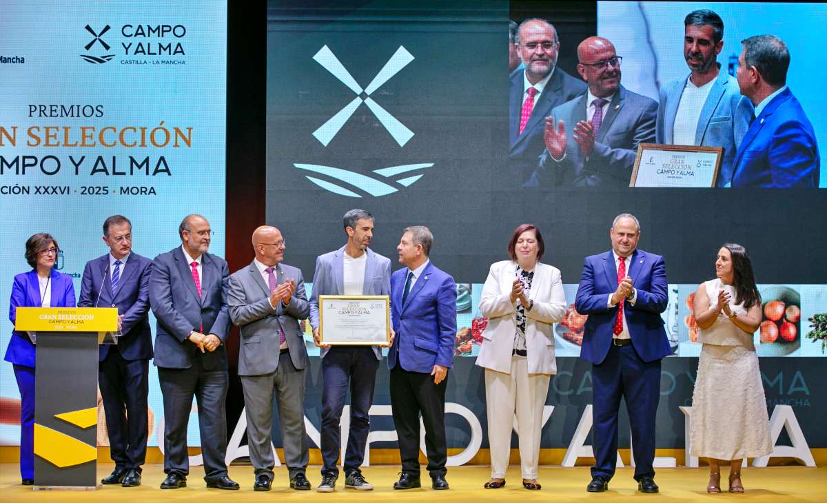 Castilla-La Mancha reconoce sus mejores alimentos de calidad en la entrega de los Premios Gran Selección Campo y Alma