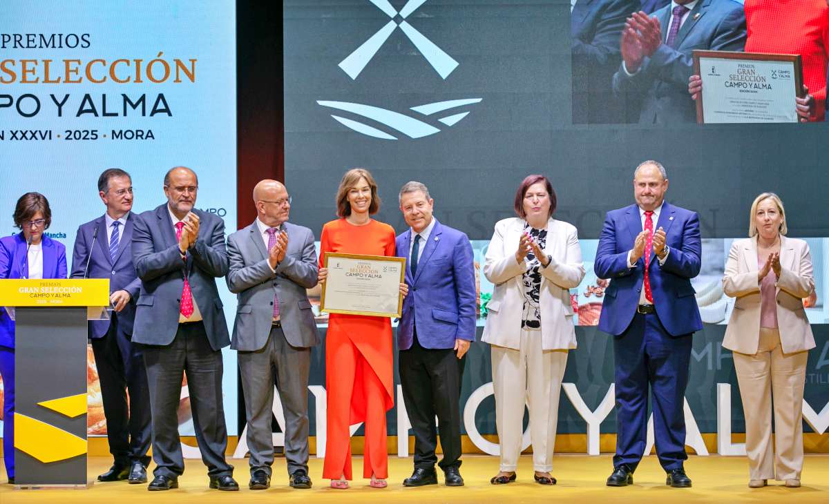Castilla-La Mancha reconoce sus mejores alimentos de calidad en la entrega de los Premios Gran Selección Campo y Alma