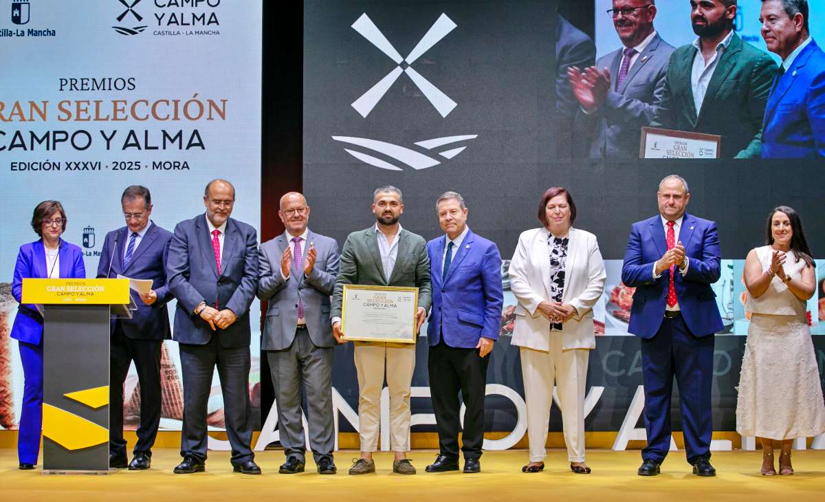 Castilla-La Mancha reconoce sus mejores alimentos de calidad en la entrega de los Premios Gran Selección Campo y Alma