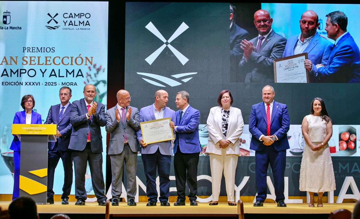 Castilla-La Mancha reconoce sus mejores alimentos de calidad en la entrega de los Premios Gran Selección Campo y Alma