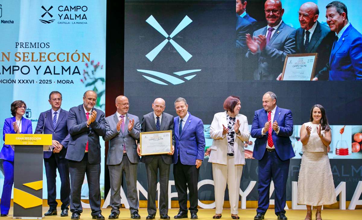 Castilla-La Mancha reconoce sus mejores alimentos de calidad en la entrega de los Premios Gran Selección Campo y Alma