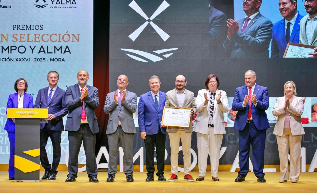 Castilla-La Mancha reconoce sus mejores alimentos de calidad en la entrega de los Premios Gran Selección Campo y Alma