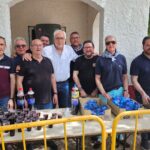 Un multitudinario y magnífico pisto con magro reunió a cientos de comensales en la romería de Manzanares