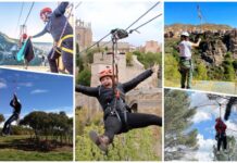 Cinco tirolinas espectaculares para disfrutar de la adrenalina sin salir de Castilla-La Mancha