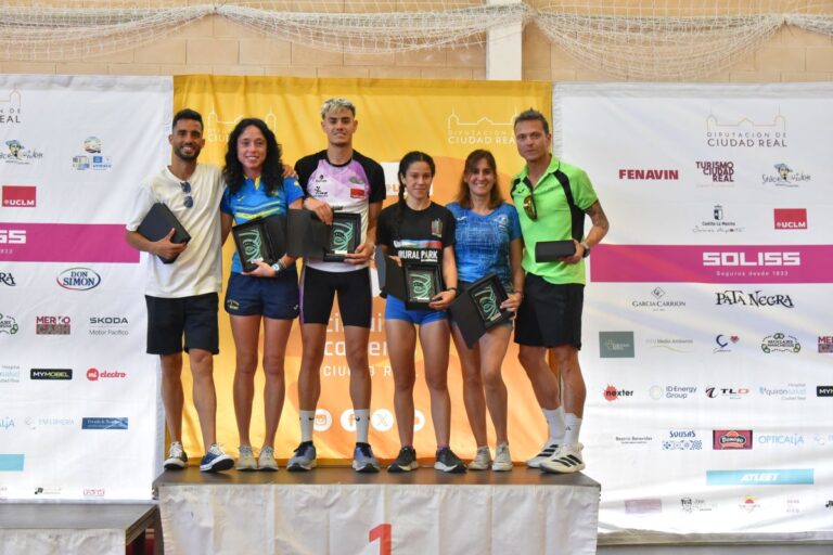 Eleazar Cantón e Irene Ruiz, vencedores en la Carrera Popular de Argamasilla de Alba