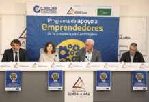 Eurocaja Rural respalda a los emprendedores alcarreños junto a CEOE-CEPYME Guadalajara y Diputación